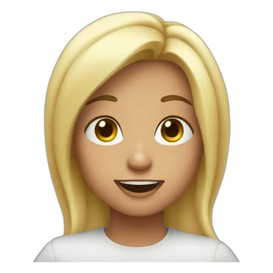 Billie Eillish singing sticker