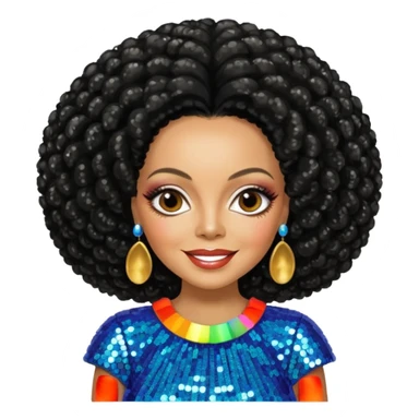 Diana Ross sticker