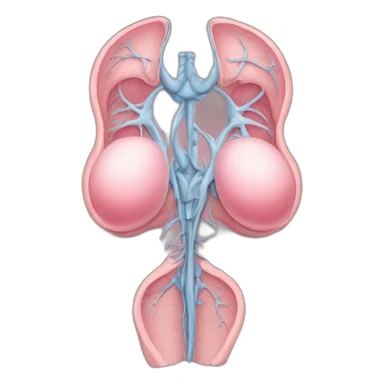 woman's abdomen art uterus art anatomy sticker