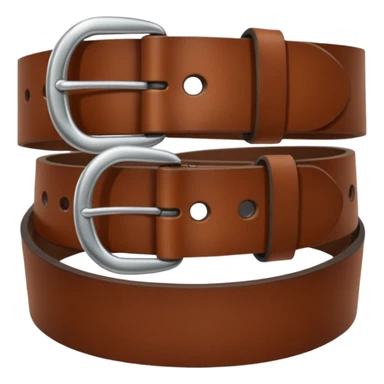 Belt for pant, brown colour ,one round only and look classic sticker