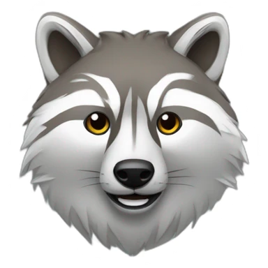 Bmw x5 2001 with a raccoon sticker