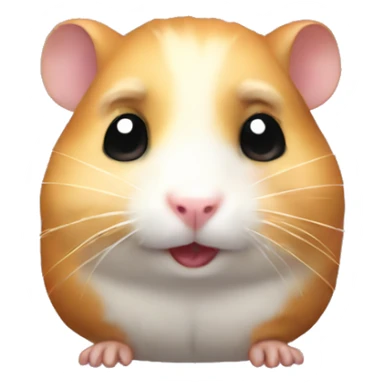 awkward hamster sticker