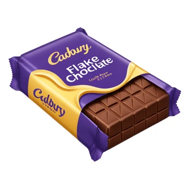  cadbury flake chocolate bar  sticker