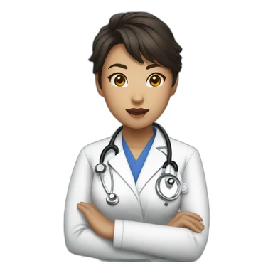 chun li doctor sticker
