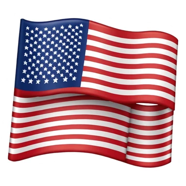 The Flag of America sticker
