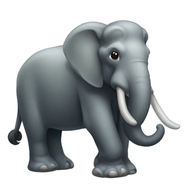 mamut encerrado en hielo  sticker