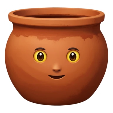 terracotta pot sticker