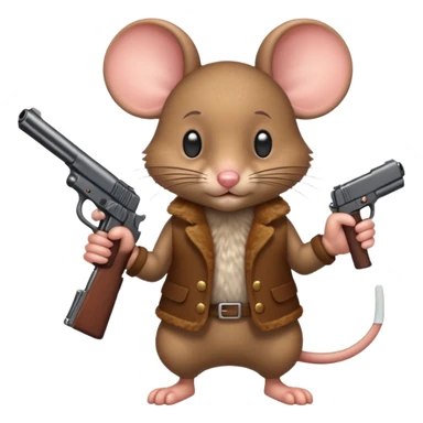 🐁🔫 belico sticker