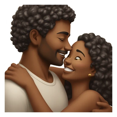 In hyper realistic love sticker