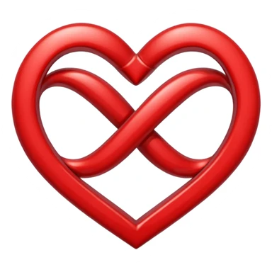 Heart with infinity simble sticker