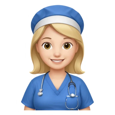 pregnant nurse sticker