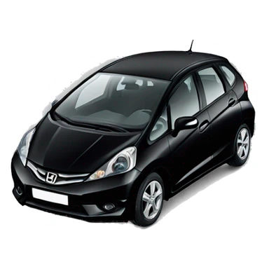 2013 black honda jazz sticker