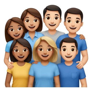 amigos puerto riqueños fuera del campus sticker