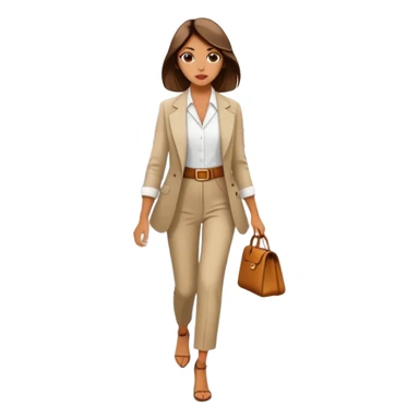 Girlboss walking into traffic  sticker