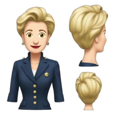 Ursula von der Leyen sticker