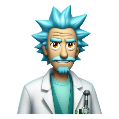 rick sanchez prime sticker