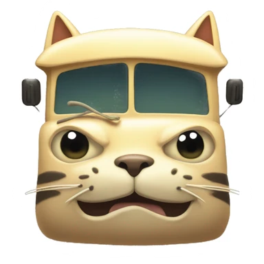 My Neighbor Totoro's Cat Bus sticker