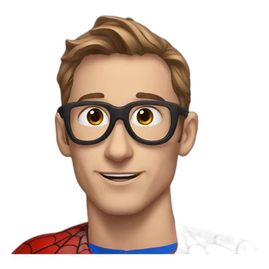 spider man in alternative reality sticker