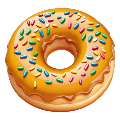 Eat a donut sticker