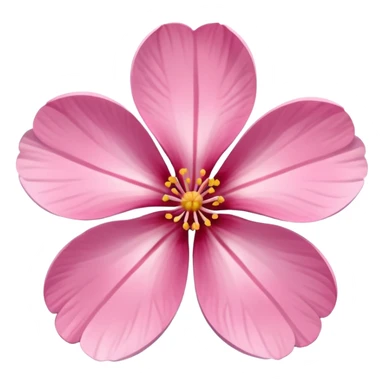 a perfect pink sakura flower sticker