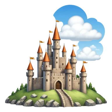 castle on sky sticker