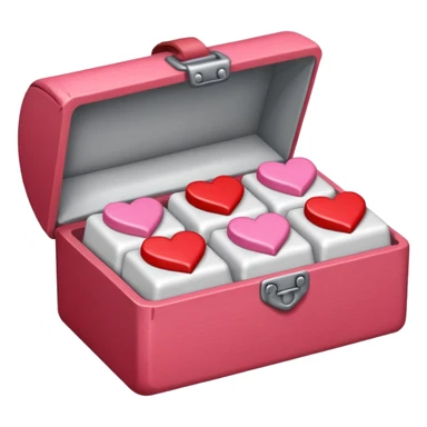 caja de bombones valentines day sticker