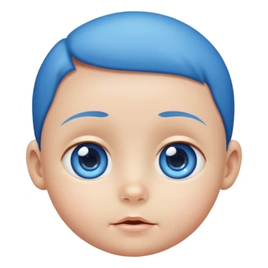 Ai generator with baby faxe sticker