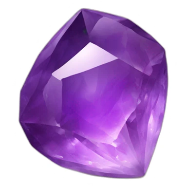 Amethyst stone sticker