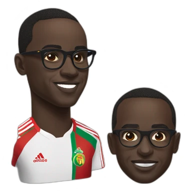 Sadio mané gifle macky sall sticker