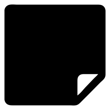 beige color sticky note, simple, no text, icon-like sticker