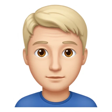 european man sticker