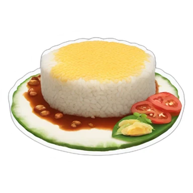 nasi lemak sticker