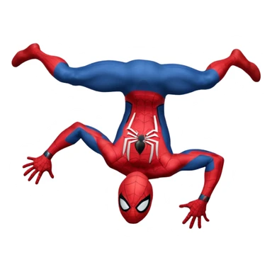 Spider-Man backflip sticker