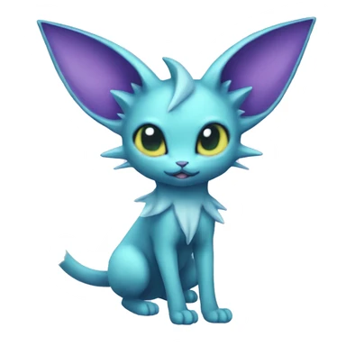 Espeon-Vaporeon full body sticker