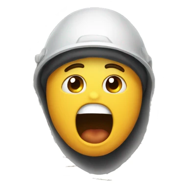 shocked at a factory sticker