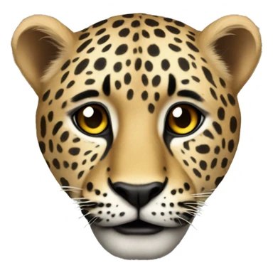Leopar herats sticker