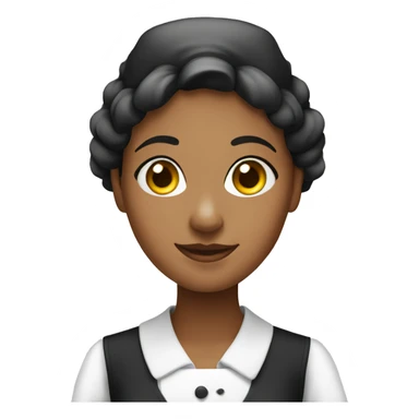 Beautiful chambermaid  sticker