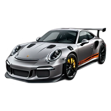 Porsche 911 gt3 rs with a tag Ares sticker
