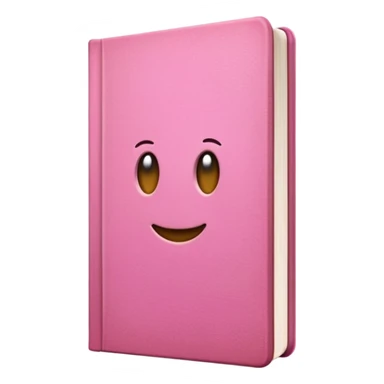 a book with a pink cover
 sticker
