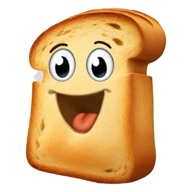 dancing loaf of bread sticker