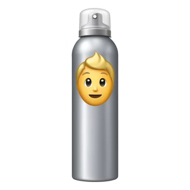  Hair spray sticker