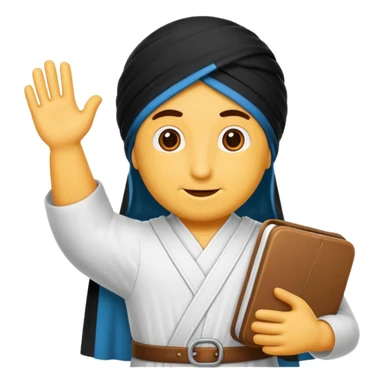 yuvarlak gözlüklü hayvan  sticker