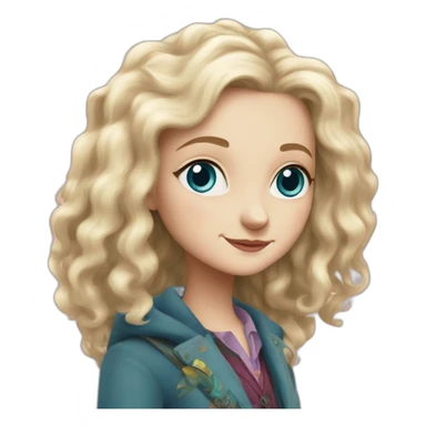 Luna Lovegood sticker