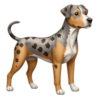 Catahoula dog sticker