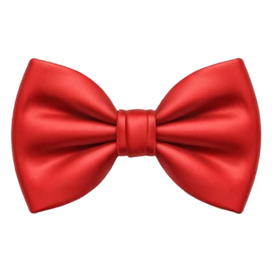 Papillon morbido rosso sticker