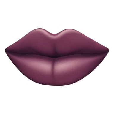 Navy blue kiss sticker