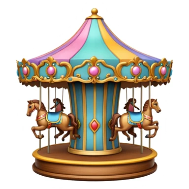 Carousel sticker