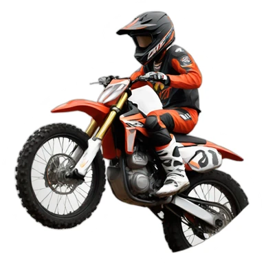 Motorcross sticker