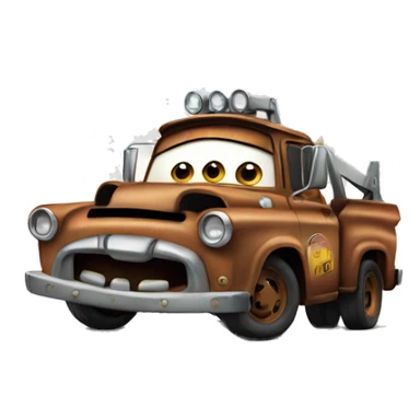 Tow mater sticker