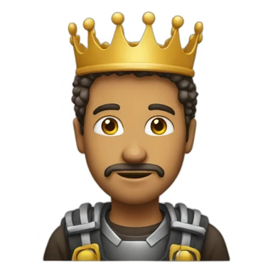 Software Engineer man feels like king sticker